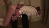 Bully spanked at home - side view snapshot 9