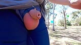 Out for a run with my cock popping out of my shorts dared by a subscriber snapshot 1