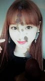 IZONE chaewon cum tribute snapshot 3