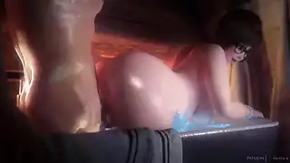 守望先锋3d 色情：（小美和干爹在洗澡） | xHamster