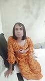 Indian Desi Crossdresser From Pune, Shemale, Cd, Gay Boy Pokazujący całkowicie nagie ciało pod prysznicem snapshot 2