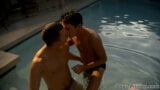 Damon Archer et Jimmy Roman font pipi avant de baiser snapshot 4