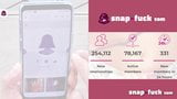 Симпатичная Flora превращается в шлюшку, когда она обнаженная! Snap-Fuck.com snapshot 3