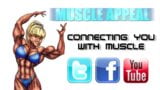 Cute muscle girl snapshot 2