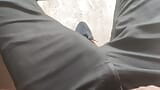 Indian style masterbate. My big black cock Will anyone take? snapshot 1