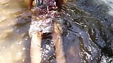 Deshi indian Gril Jungle River Bathing Nud snapshot 1