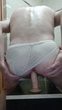 in white panties wife snapshot 2