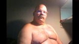 Beefy Man Cums in Bed snapshot 2