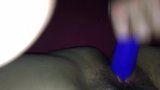 Fucking the wife with the 9 in Silicone Captain cock dildo snapshot 6