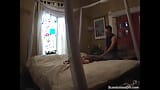 Cute teen girlfriend pussy fucked by old landlord snapshot 4