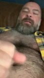 DADDY CUMS IN HIS HAIRY CHEST snapshot 1