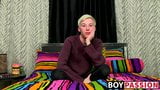 Solo twink jax marnell perfora culo con juguete y masturba polla snapshot 7