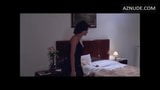 Italian actress in 1977 movie undresses to black satin panty snapshot 2