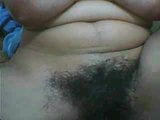 Menina asiática mostra sua buceta peluda e peitos grandes na webcam snapshot 17