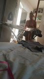 Topless ironing snapshot 3