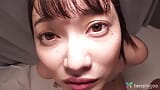 Japanese brunette Nana Okamoto has sex with her boyfriend. snapshot 4