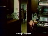 Deep Fuck at the Kitchen (1970s Vintage) snapshot 1