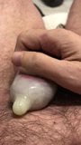 A different kind of condom wank snapshot 3