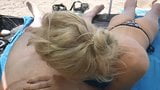 Beach Public Blowjob snapshot 2