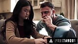 PURE TABOO Lulu Chu's Pervy Roommate Uses Slimthick Vic To Seduce Her Into A Threesome FULL SCENE snapshot 3