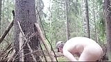 walking naked in the woods and throws away all my clothes (almost got caught) snapshot 3