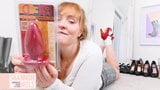 RIESIGER ROTER BUTT PLUG UNBOX + DIRTBOX STRETCH - Shannon Heels snapshot 2