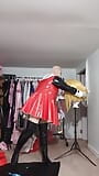 PVC Kigurumi Roll Breathplay and Masterbate, forgot to charge wand snapshot 20