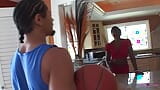 Seeking retaliation the naughty black milf with big tits sucks and fucks her fuck buddy snapshot 1