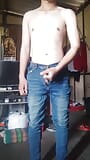 Wearing jeans with a jerk like a fin snapshot 8