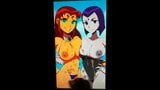 SOP on Starfire & Raven - Requested by Usotsuki snapshot 5