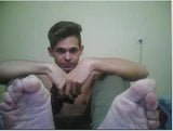 guys feet on webcam male feet pies de hombre piedi pieds snapshot 4