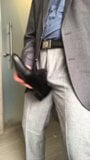 Cum on daddys new dress shoe snapshot 4