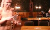 Nude weitress at a restaurant  snapshot 6