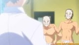 Éjaculations dans un gangbang d'anime hentai snapshot 2