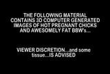 Fat BBW SSBBW Pregnant Super-Real Comics Part 1 snapshot 2