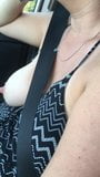 girlfriends tit out driving snapshot 2