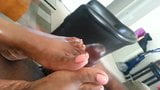 Ebony Footjob snapshot 10