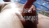 BOULDERER - outdoor cumming big cock masturbation in Czech forest snapshot 1