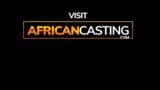 Pov Afrikaanse amateur casting pijpbeurt en interraciale neukpartij snapshot 6