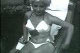 Blonde vintage des années 40-50 snapshot 13