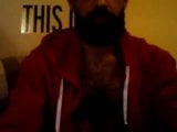 Hot Hairy Bearded French Man in Hoodie Cums on Cam snapshot 5