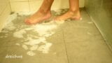 Soapy wet foot fetish snapshot 6