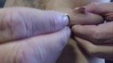 Inserting Circular Piercing In Left Nipple snapshot 2