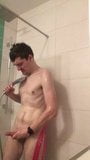 Showering with huge soft cock snapshot 10