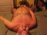 Grandpa cum on himself snapshot 7