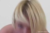 Short haired Blonde Missy Monroe Blowjob Queen Fun snapshot 15