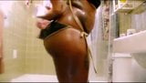 Ebony Wildcat hot shower dance part 2 snapshot 5