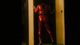 Crossdresser rode latex lingerie snapshot 3