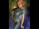 3d Babe Dressed all in Denim snapshot 2