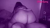 Dreier, ebenholz-bbw, latina-cowgirl, dicker arsch snapshot 16